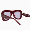Bowery- Burgundy w. Gold Metal / Light Violet Lens