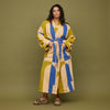 REDONDO TOWELLING ROBE - TURMERIC