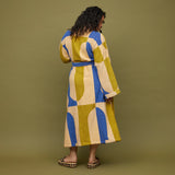 REDONDO TOWELLING ROBE - TURMERIC