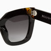 Brigada- Gloss Black w. Tort Brow Corners / Black Gradient Lens