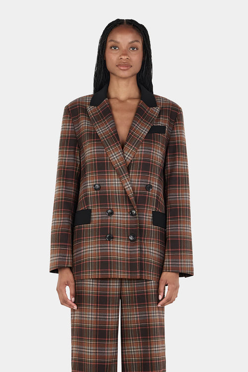 KAT BLAZER TARTAN