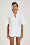 COLLARED SS SHIRT - I HEART U
