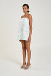STRAPLESS MINI DRESS - I HEART U