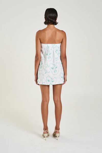 STRAPLESS MINI DRESS - I HEART U