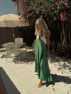 THE NAOMI DRESS- BOTTLE GREEN