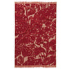 Lucia Bath Sheet - Crimson