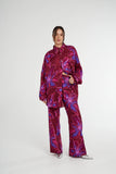LS OVERSIZED SHIRT - JAM LILY