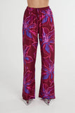 RELAXED DRAWSTRING PANT - JAM LILY