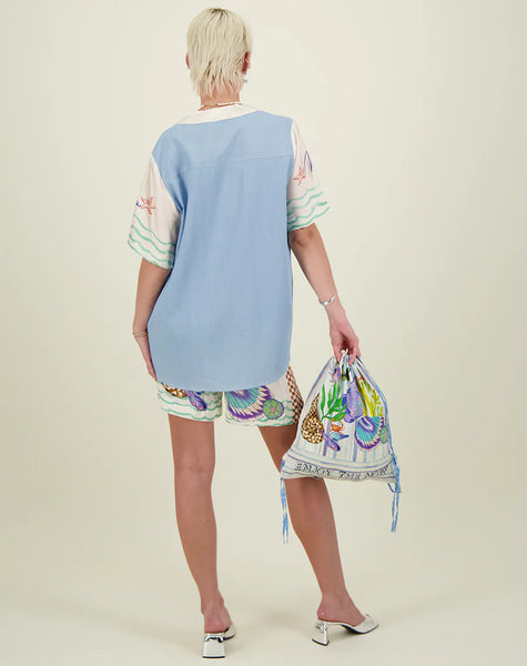 Stella Combined Denim Shirt