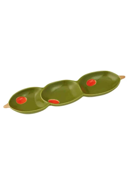 VERDIAL CERAMIC DISH OLIVE