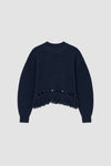 Marisol Knit Sweater- Midnight