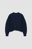 Marisol Knit Sweater- Midnight