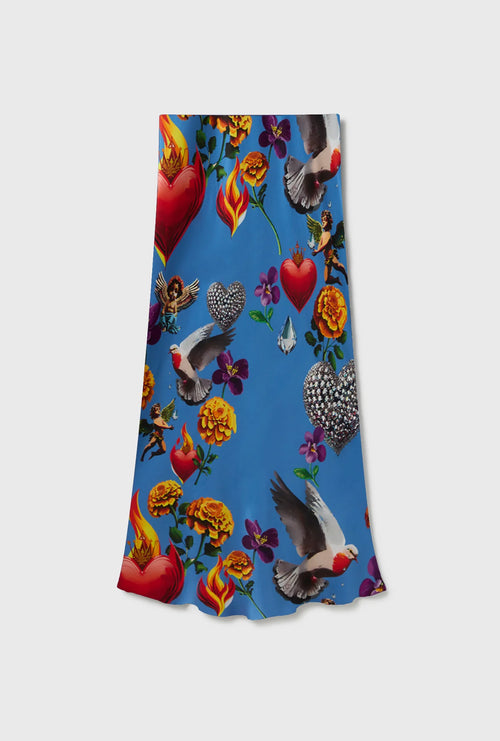 LONG BIAS CUT SKIRT DEARLY BELOVED MIRAGE