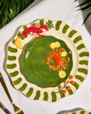 SEAVIEW STONEWARE CRAB PLATE