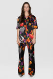BIAS CUT PANTS DEARLY BELOVED BLACK