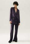 RELAXED BLAZER BLACKBERRY