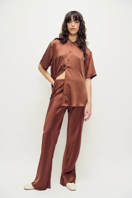 25" Crop Pant Boca Blue