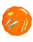 SEAVIEW STONEWARE SARDINES PLATE