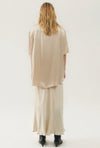 Short Sleeve Boyfriend Shirt- Hazelnut