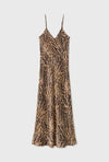 90S SLIP DRESS LEOPARD