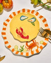 SEAVIEW STONEWARE LOBSTER PLATE