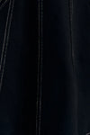 Mercer Belted Mini Dress - Black