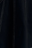 Mercer Wide Leg Cargo Jean - Black