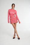 SKORT - NEON PLAID