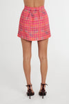SKORT - NEON PLAID