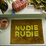 NUDIE RUDIE BATH MAT MINI - ARTICHOKE