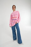 LS BAND TEE - PINK