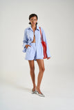 CUFF SHIRT - SEA STRIPE