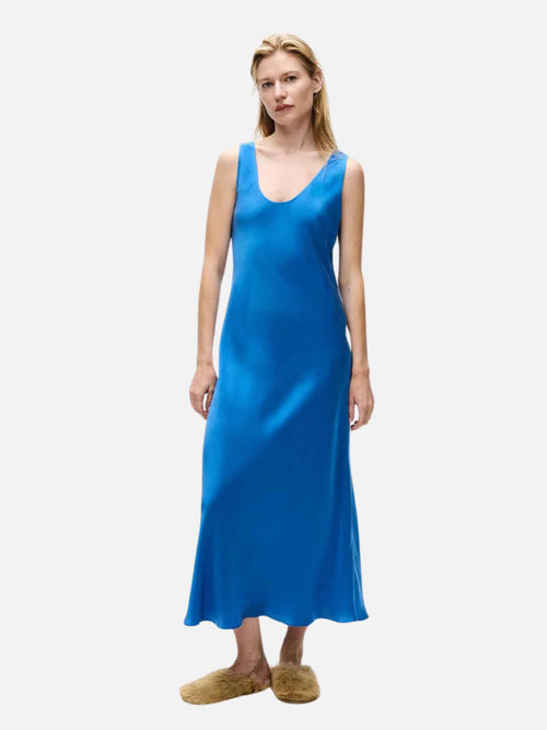 SCOOP NECK DRESS - WAVE