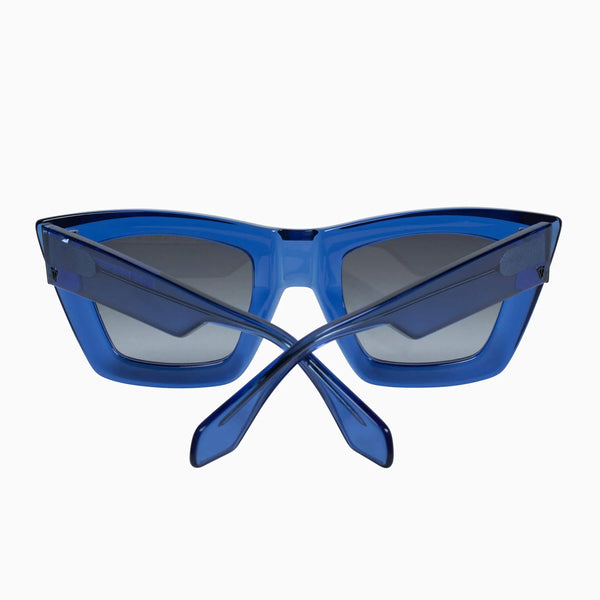 Soho Transparent Blue / Black Gradient Lens