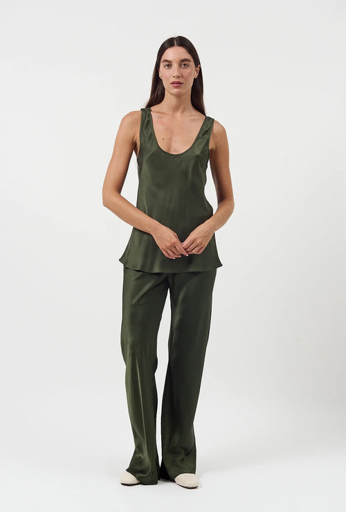 Bias Cut Pants Cedar