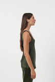 Scoop Neck Tank Cedar