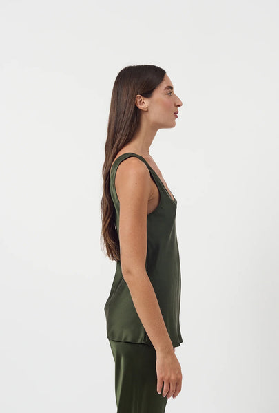 Scoop Neck Tank Cedar