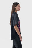 Short Sleeve Boyfriend Shirt Iris