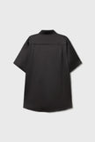 Short Sleeve Boyfriend Shirt Iris