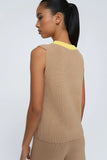 Flynn Sleeveless Knit Top