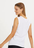 Muscle Tank- White