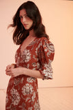 Jucara Ruched V Gown
