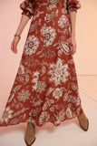 Jucara Ruched V Gown