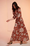 Jucara Ruched V Gown