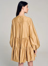 Leros Dress- Beige