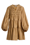 Leros Dress- Beige