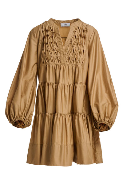 Leros Dress- Beige