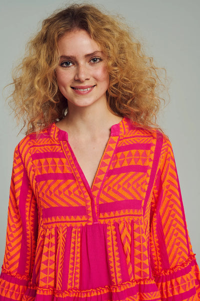 Ella Short- N.Orange/Fushia