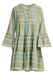 Ella Short- Beige/Light Blue
