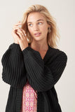 Tarma Cardigan- Charcoal